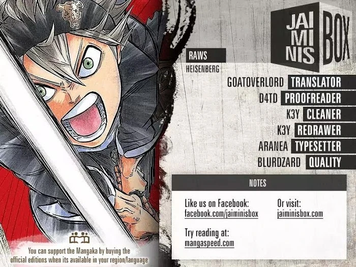 Read Black Clover Manga Online