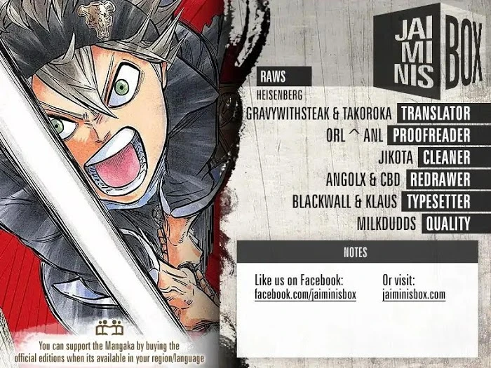 Read Black Clover Manga Online