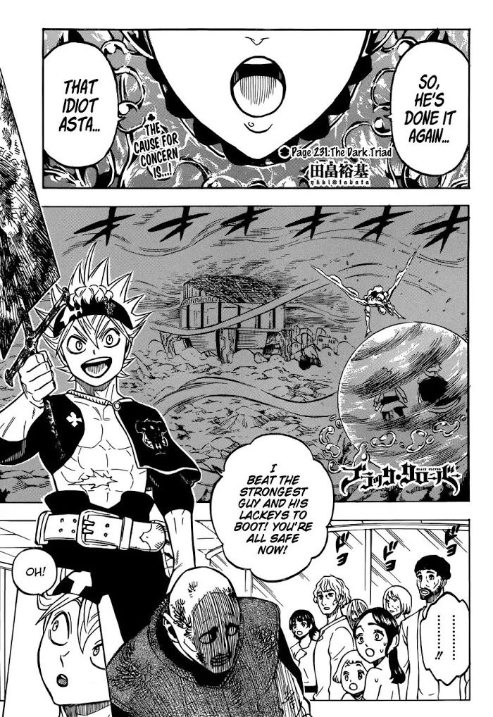 Read Black Clover Manga Online