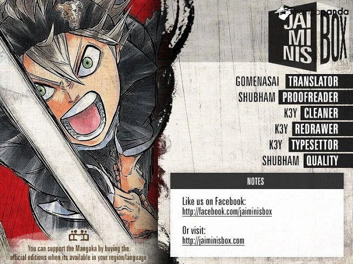 Read Black Clover Manga Online