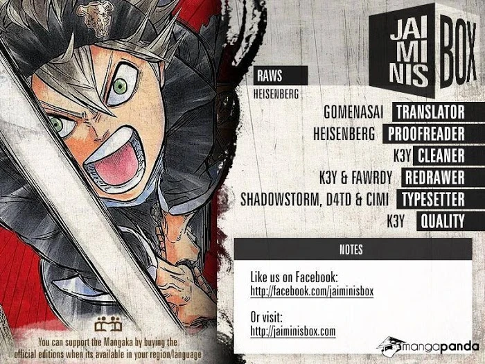 Read Black Clover Manga Online