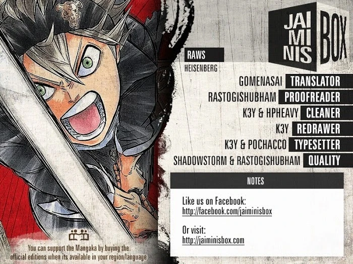 Read Black Clover Manga Online