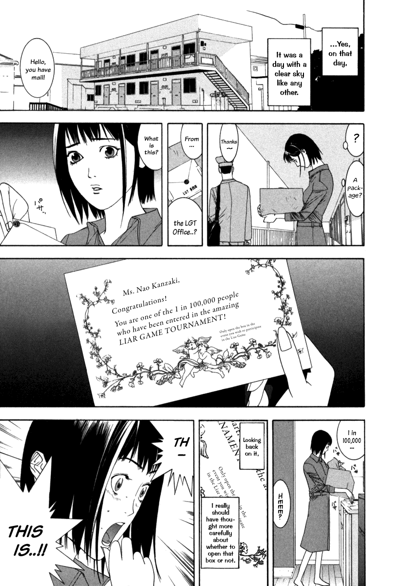 Read Liar Game Manga Online