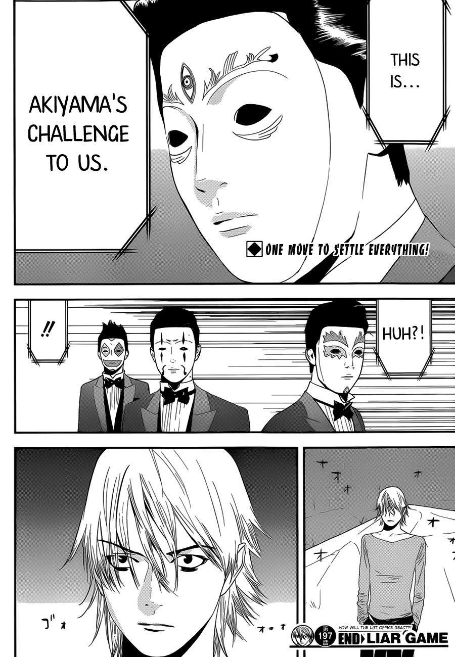 Read Liar Game Manga Online