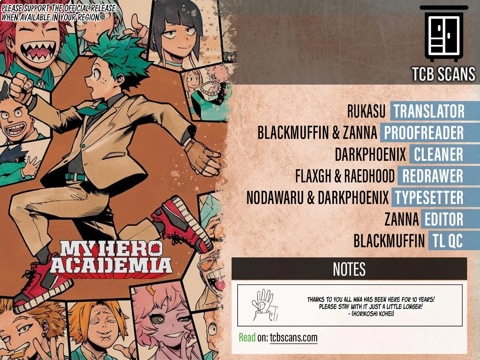 Read My Hero Academia Manga Online