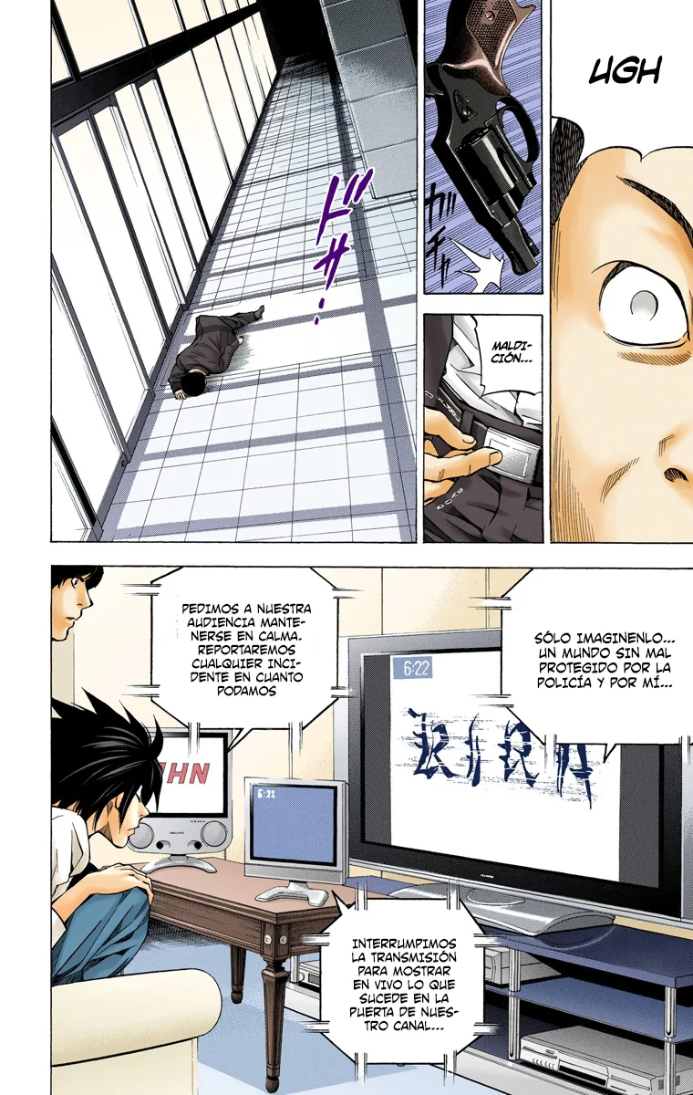 Read Death Note Full Color ES Manga Online