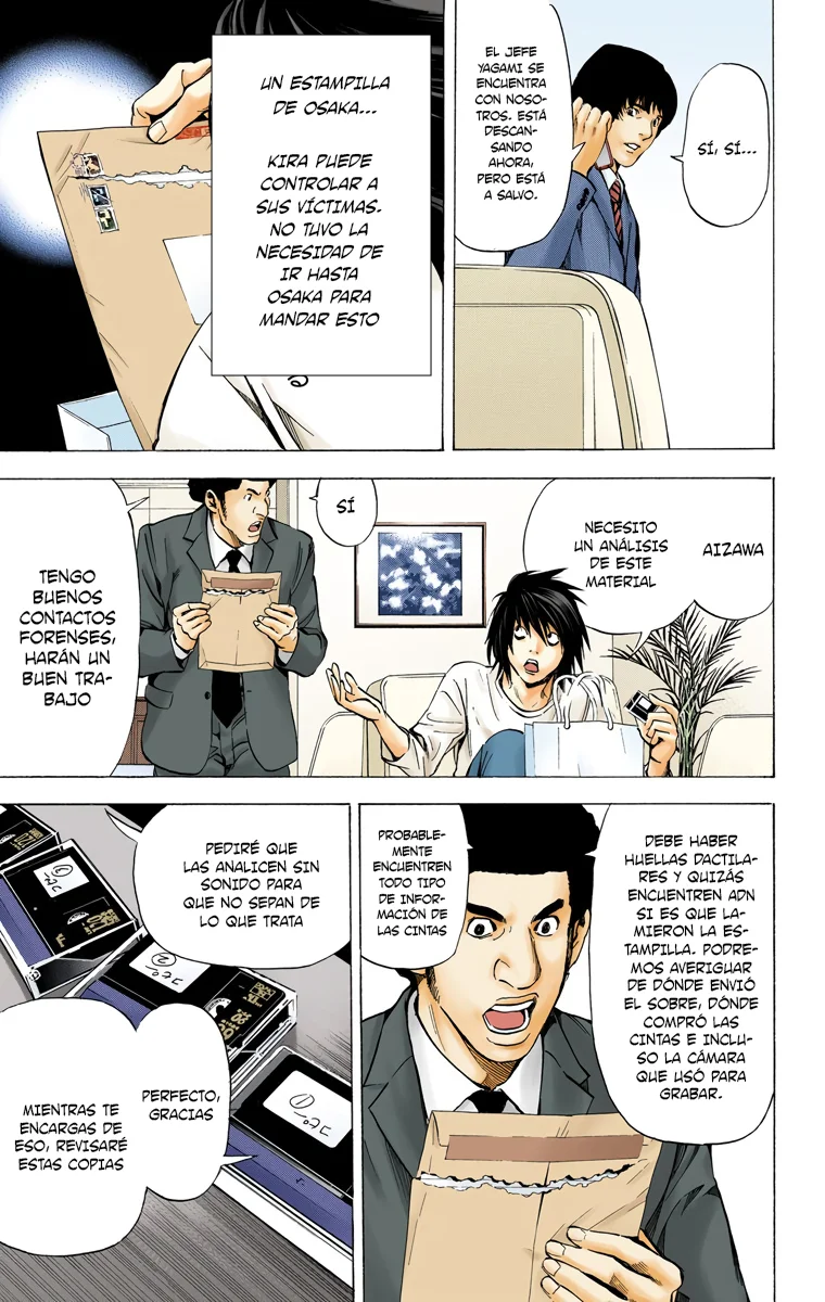 Read Death Note Full Color ES Manga Online