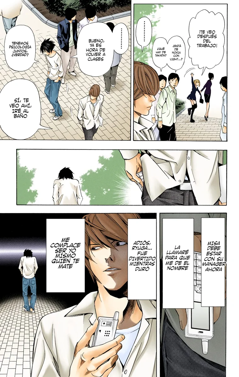 Read Death Note Full Color ES Manga Online