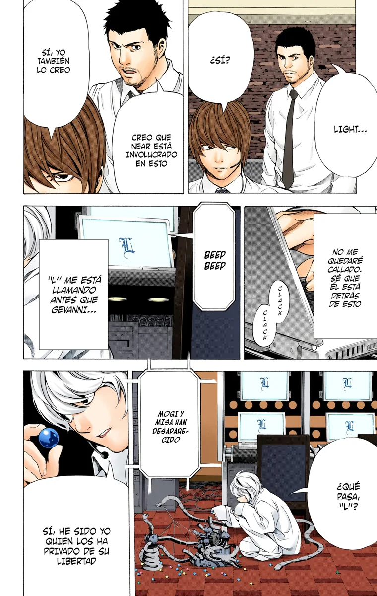 Read Death Note Full Color ES Manga Online