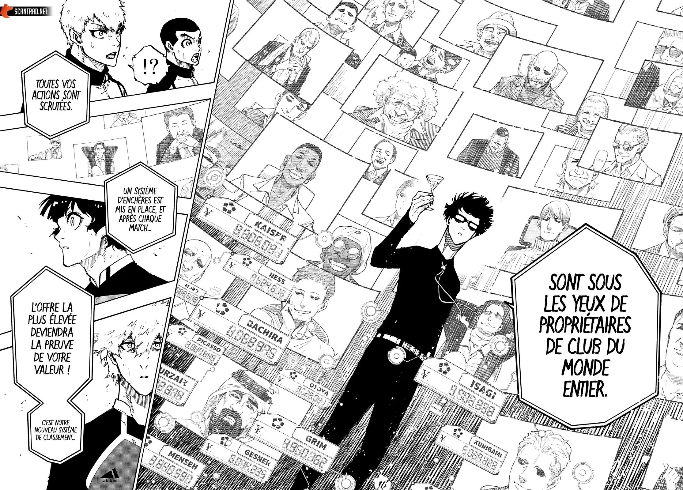 Read Blue Lock FR Manga Online